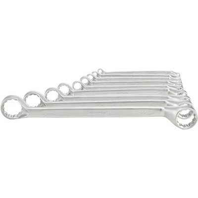 Sada oboustranných očkových klíčů DIN838 6 - 32 mm 9 ks v kartonové krabici FORMAT