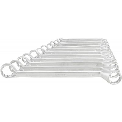 Sada oboustranných očkových klíčů DIN838 6 - 32 mm 12 ks v kartonové krabici FORMAT