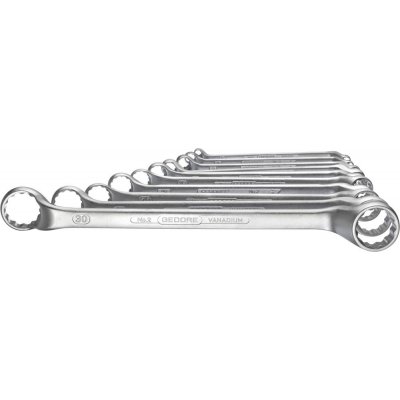 Sada oboustranných očkových klíčů DIN838 6 - 32 mm 10 ks v kartonové krabici Gedore