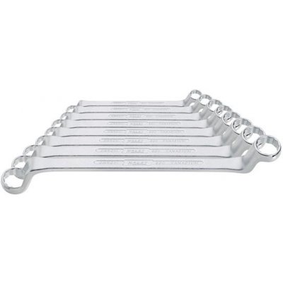 Sada oboustranných očkových klíčů DIN838 6 - 32 mm 12 ks v kartonové krabici Hazet
