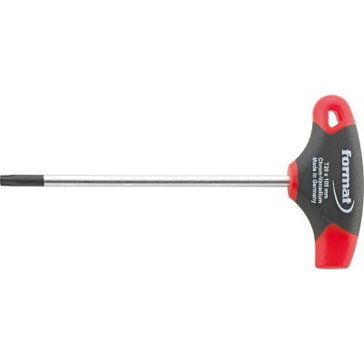 Šroubovák TORX s příčnou rukojetí T9x100mm FORMAT