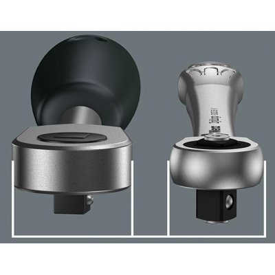 Ráčna s přepínací páčkou ZYKLOP metal switch 1/4" Wera - obrázek