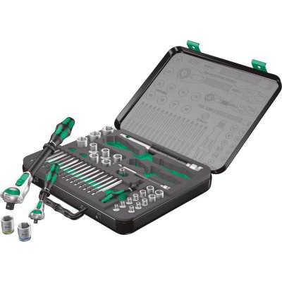 Sada nástrčných klíčů ZYKLOP speed 1/4" a 1/2" 43 ks Wera