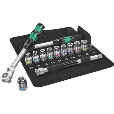 Sada nástrčných klíčů 1/2" ZYKLOP Hybrid 13 ks Wera