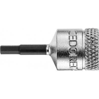 Šroubováková hlavice 1/4", vnitřní šestihran 6x28 mm Gedore