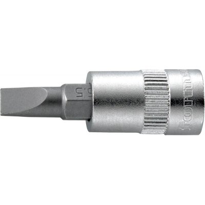 Šroubováková hlavice 1/4", plochý, 0,8x4x36 mm FORMAT