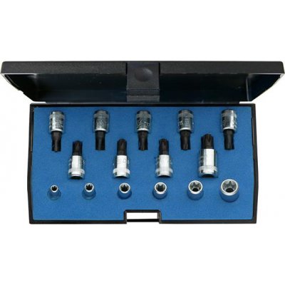 Sada nástrčných hlavic 1/4" E4-E10x mm T8-40x mm 15 ks Gedore