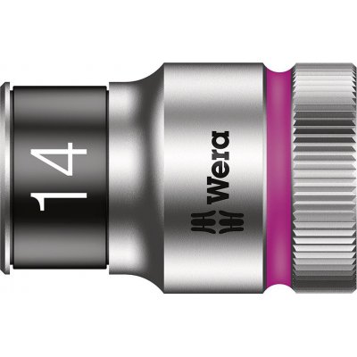 Nástrčný klíč 6-hranný 1/2" 14 mm s přidržovací funkcí Wera