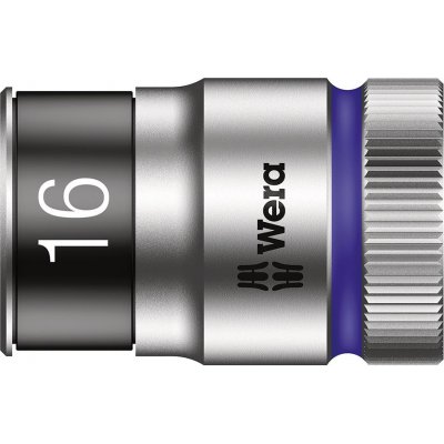 Nástrčný klíč 6-hranný 1/2" 16 mm s přidržovací funkcí Wera