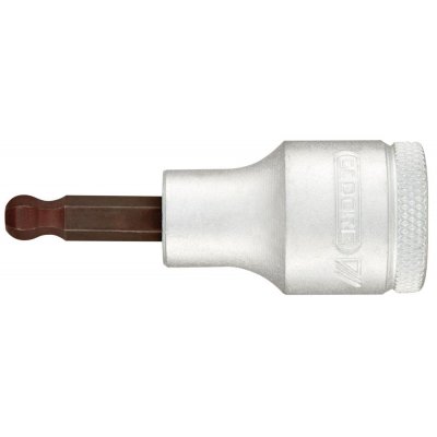 Šroubováková hlavice 1/2", vnitřní šestihran s kulovou hlavou, 6x60 mm Gedore
