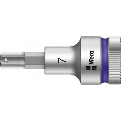 Šroubováková hlavice 1/2", vnitřní šestihran s přidržovací funkcí, 7x60 mm Wera