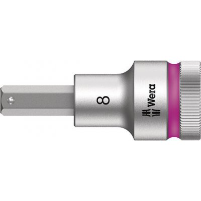 Šroubováková hlavice 1/2", vnitřní šestihran s přidržovací funkcí, 8x60 mm Wera