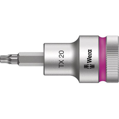 Šroubováková hlavice 1/2", T20x60 mm s přidržovací funkcí Wera