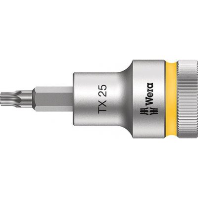 Šroubováková hlavice 1/2", T25x60 mm s přidržovací funkcí Wera