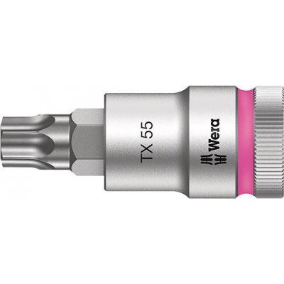 Šroubováková hlavice 1/2", T55x60 mm s přidržovací funkcí Wera