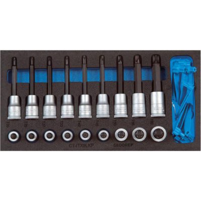 Modul s nářadím 1/3 šroubovákové hlavice Torx Gedore