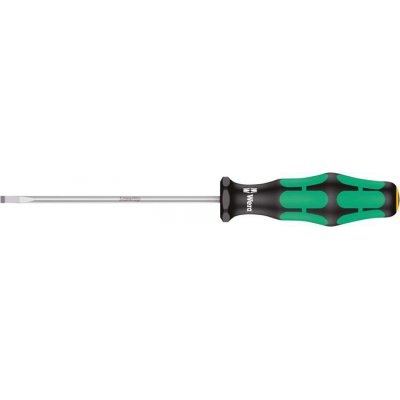 Plochý šroubovák s kulatou čepelí 3,5x0,6x100 mm Wera