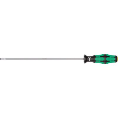Plochý šroubovák s kulatou čepelí 3,5x0,6x200 mm Wera