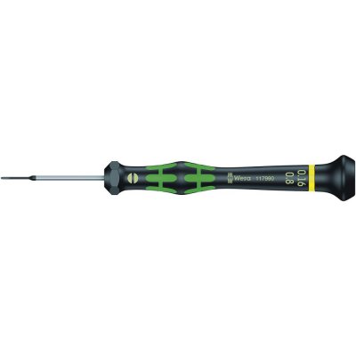 Plochý šroubovák pro elektroniku 0,8 x 0,16 x 40 mm Wera