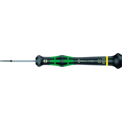 Plochý šroubovák pro elektroniku 1 x 0,18 x 40 mm Wera