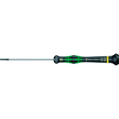 Plochý šroubovák pro elektroniku 2,5 x 0,4 x 80 mm Wera