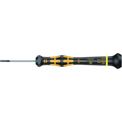 Plochý šroubovák ESD pro elektroniku 1,2 x 0,25 x 40 mm Wera