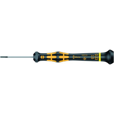 Plochý šroubovák ESD pro elektroniku 1,5 x 0,23 x 40 mm Wera