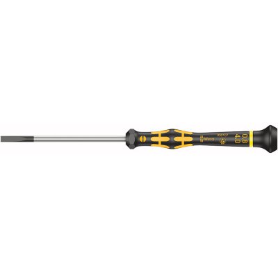 Plochý šroubovák ESD pro elektroniku 4 x 0,8 x 80 mm Wera