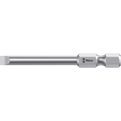 Bit tvrdý 1/4" DIN 3126 E6,3 plochý 3,5 x 0,6 x 50 mm Wera
