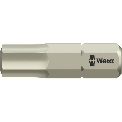 Bit nerez 1/4" DIN3126C6,3 vnitřní 6-hran, 6x25mm Wera