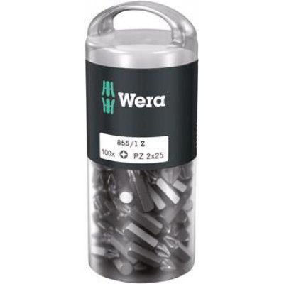 Bit 1/4" DIN3126E6,3 PH1x25mm, balení 100 ks Wera