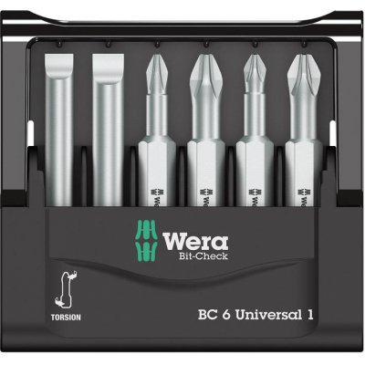 Sada bity Bit-Check 6 Universal 1 Wera