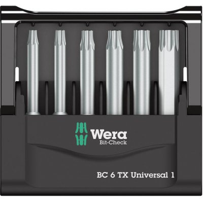 Sada bity Bit-Check 6 TX Universal 1 Wera