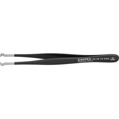Pinzeta ESD 120 mm černá KNIPEX - obrázek