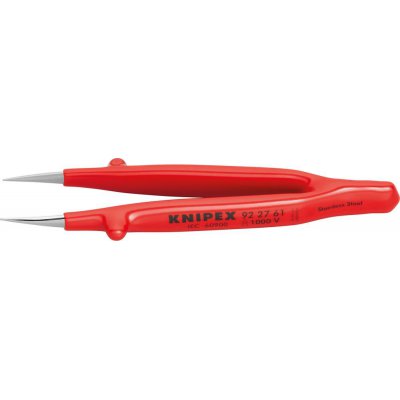 Pinzeta, přesné provedení, VDE s hroty, rovné 130mm KNIPEX - obrázek