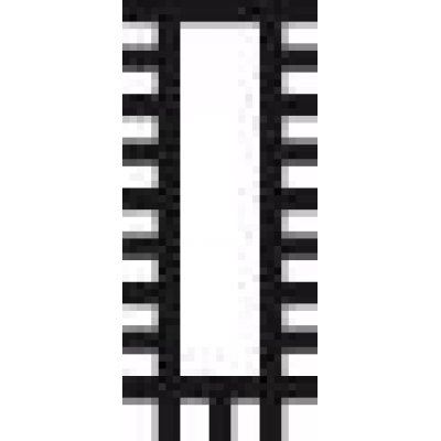 Dílenský pilník DIN7261A plochý obdélníkový 100mm sek 1 FORMAT - obrázek