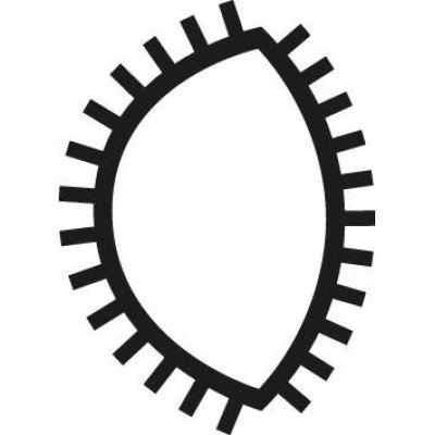 Sada jehlových pilníků 200 mm, sek 0, 12 ks FORMAT - obrázek