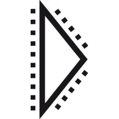 Jehlový pilník Diamant trojhranný tvar 140mm FORMAT - obrázek