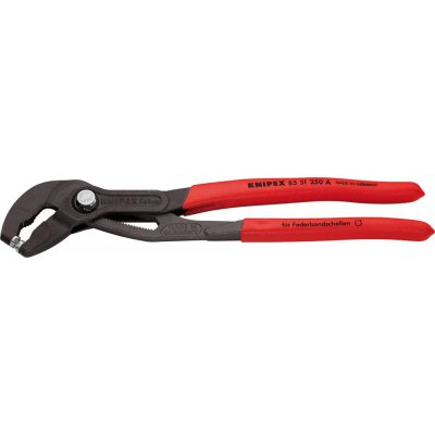 Kleště na hadicovou sponu, pro pružinové pásové spony plastové návleky 250 mm KNIPEX