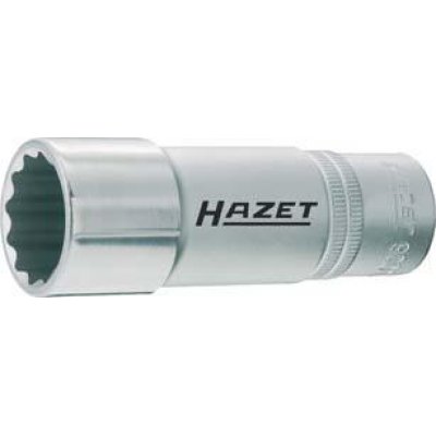 Nástrčkový klíč dlouhý, 12-hran 1/2" 10x mm HAZET