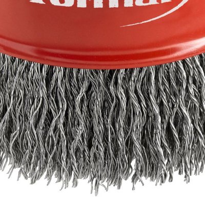 Hrncový kartáč Longlife ocel M14 vlnitý 60x mm FORMAT - obrázek