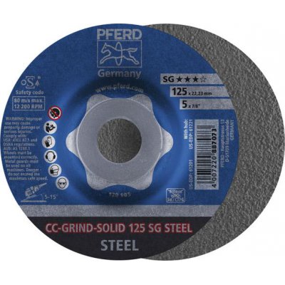 Brusný kotouč CC-GRIND Solid Steel 125mm PFERD