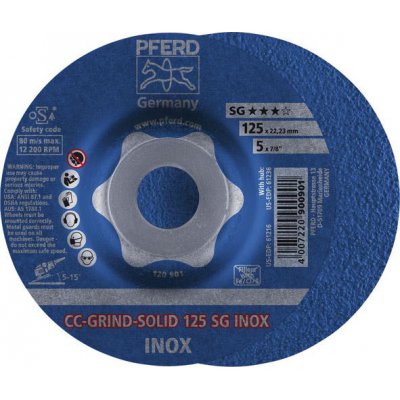 Brusný kotouč CC-GRIND Solid INOX 125mm PFERD