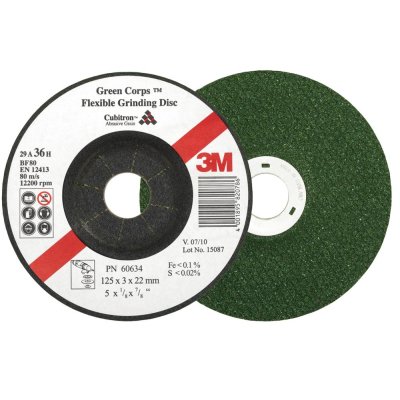 Brusný kotouč GreenCorps 115 x 3 mm zalom. 3M