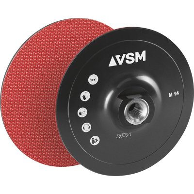 Opěrný talíř, suchý zip M14 125mm VSM - obrázek