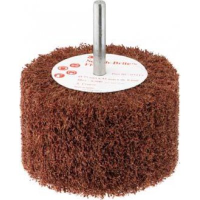 Lamelový kartáč FF-ZS stopka průměr 6 mm 75x45 mm velmi jemný 3M