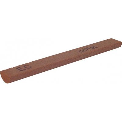 Brousek, ušlechtilý korund polokulatý 13x150mm střední Müller