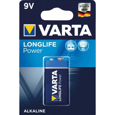 Baterie LONGLIFE Power 9 V e-block 1 kus v blistr ks. VARTA