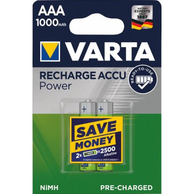 Baterie RECHARGEABLE Aku AAA 1000mAh VARTA