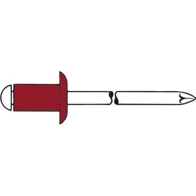 Slepý nýt Monel/A2 4 x 8 mm Gesipa